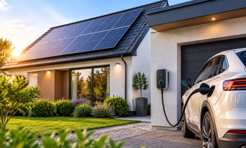 Install Solar Before a Home EV Charger